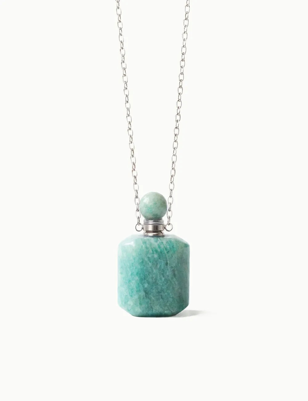 Amazonite Aromatherapy Necklace