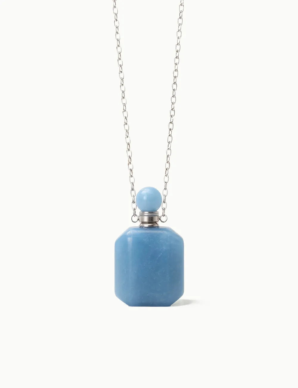 Angelite Aromatherapy Necklace