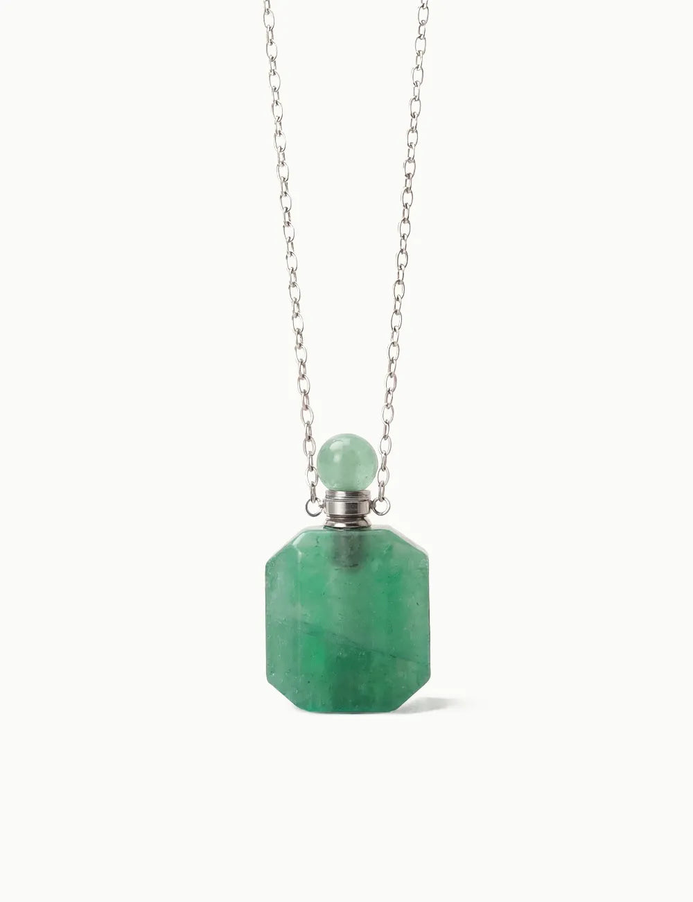 Fluorite Aromatherapy Necklace